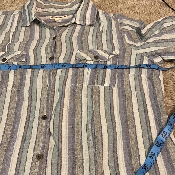RUFF  Hewn Striped Blouse (Large) - Picture 9 of 11